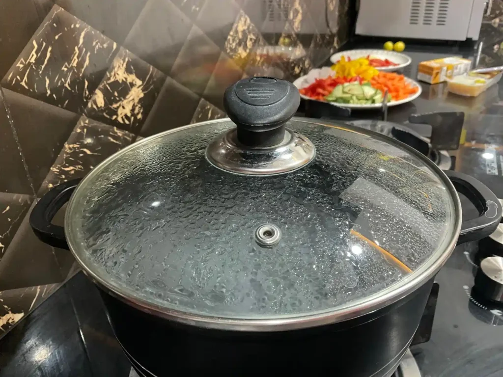 Boiling Farafalle Pasta